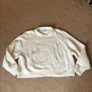 Madewell white Sweater